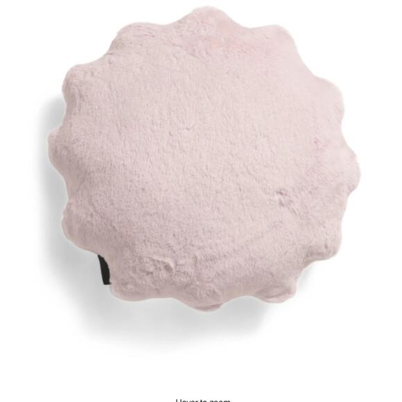 CYNTHIA ROWLEY Halloween Lilac Beaded W Broach Shaped Spider Web Pillow CHIC New - Picture 9 of 11